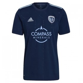 Virallinen pelipaita Sporting Kansas City Vieras 2022-23 Lyhythihainen - Miesten